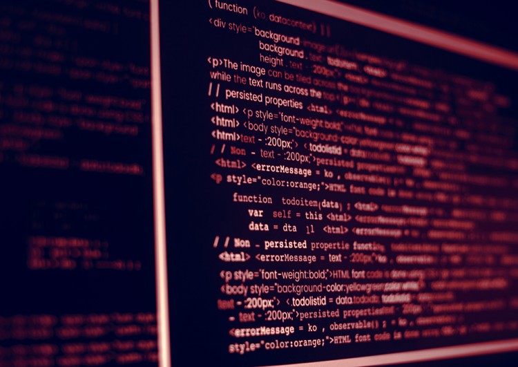 Feature image Tela de programação de software